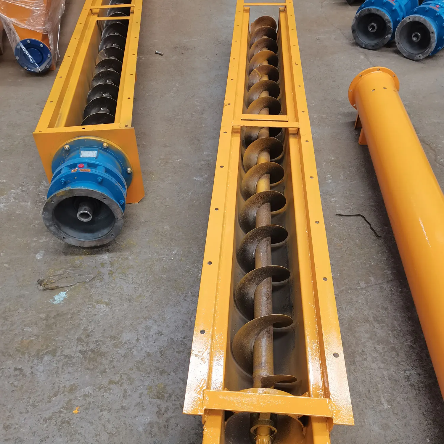 【Best-selling】TDLXU330-5 Professional Customized Type U Shaped Cement Pellet Worm Auger Spring Screw Conveyor
