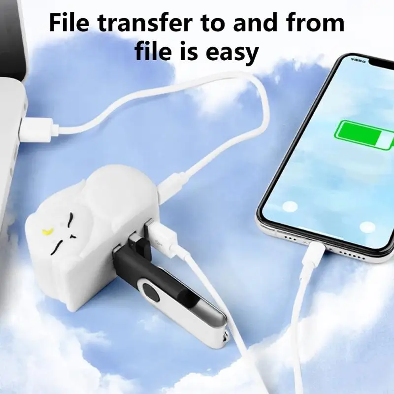 

USB Hub Expands Device Port Rabbit Dog Kitten Fun And Functionality