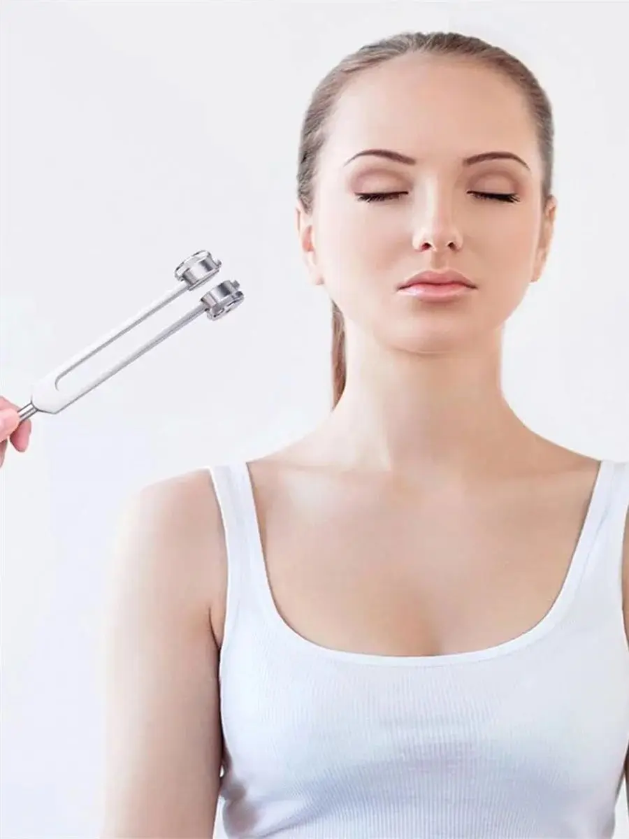 Diapason 128 Hz : pour la réparation de l'ADN, la guérison et les tests du système nerveux – prend en charge les soins de santé holistiques pour garder le corps et l'esprit