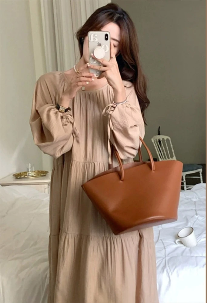 Maternity dress Spring Autumn Long Sleeve Loose Dress for Pregnant Women Mom vestidos de fotografia pregnancy photoshoot dress