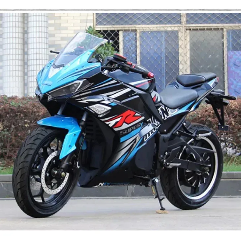 دراجات نارية كهربائية عالية الطاقة 72 فولت 5000 وات 10000 وات للكبار دراجة ترابية على الطرق الوعرة دراجة رياضية موتو إليكتريكا سباق الدراجات النارية للمبيعات #6