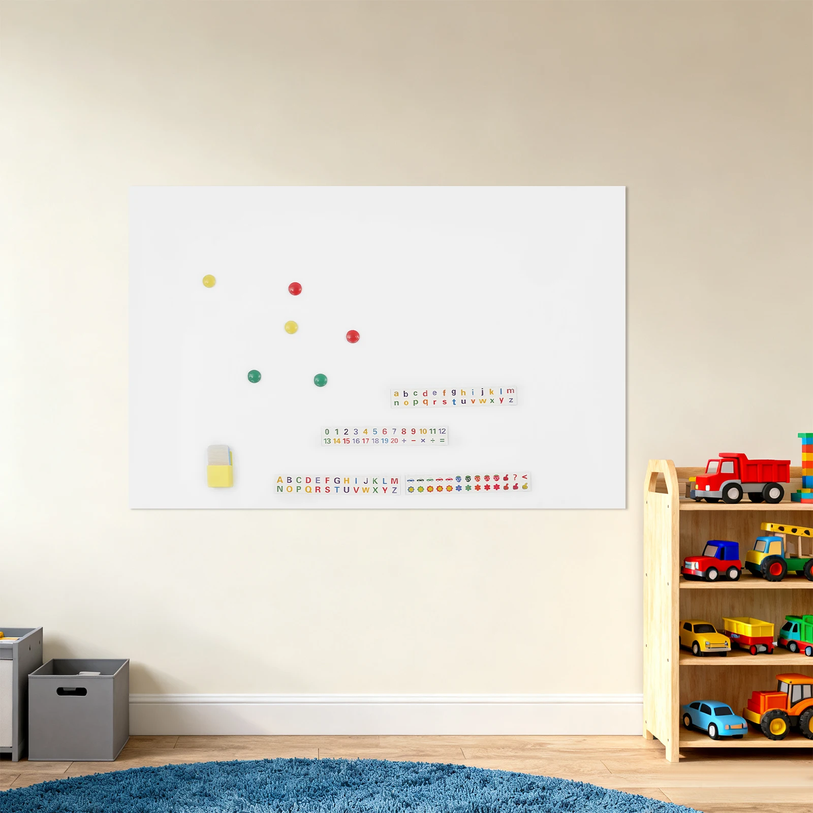 

80 x 120 cm Magnetic Whiteboard, Magnetic Whiteboard Sticker, Dry Erase Board, for Office Home, for Teaching, Meeting, Drawing