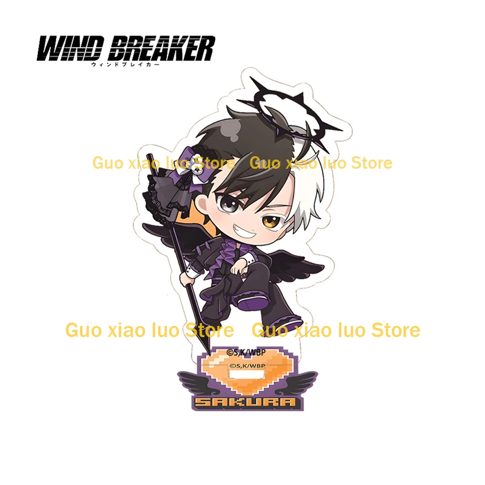 WIND BREAKER Fallen Angel ver Haruka Sakura Hayato Suo Ren Kaji Hajime Umemiya Jo Togame Chibi Figure Acrylic stand keychain