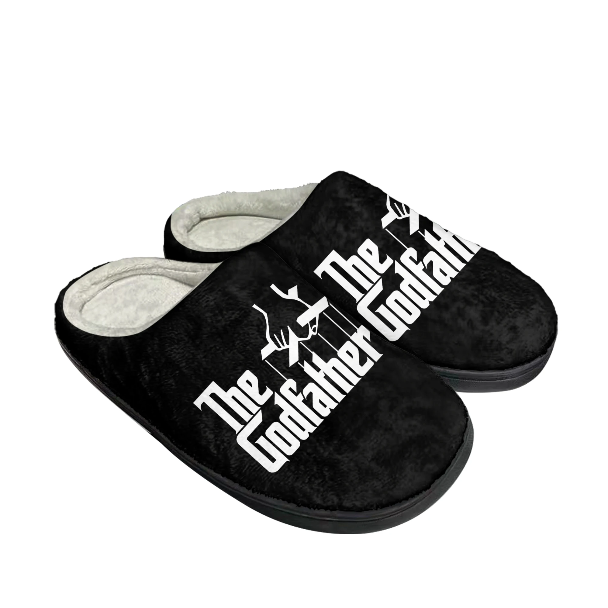 The Godfather Trilogy Home Cotton Custom Slippers Mens Womens Sandals Plush Casual Keep Warm Shoes Thermal Indoor Slipper Shoe