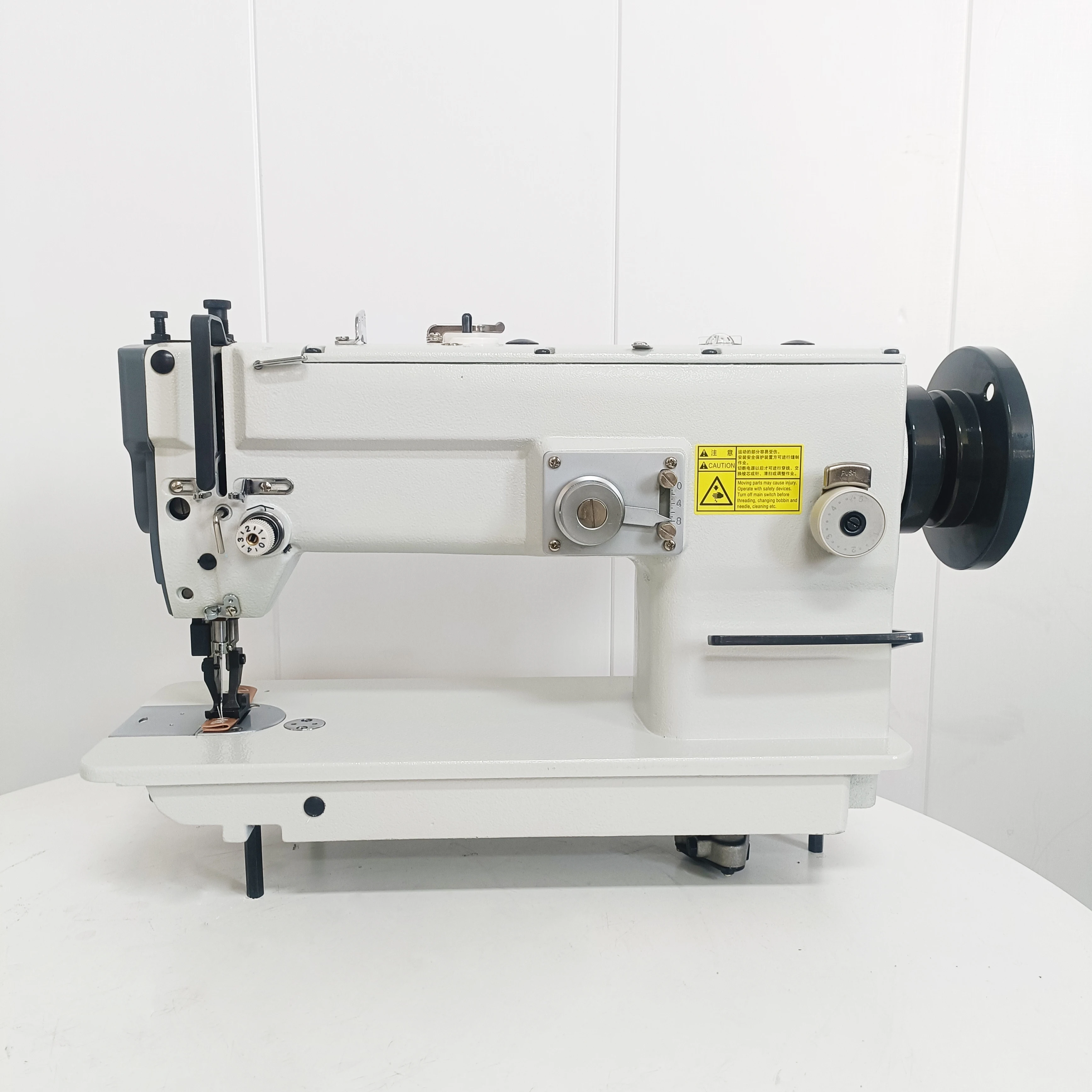 2025-CP-2530 Heavy Direct Drive Leather Double Presser Foot Synchronous Zigzag Sewing Machine (Large Rotary Shuttle)