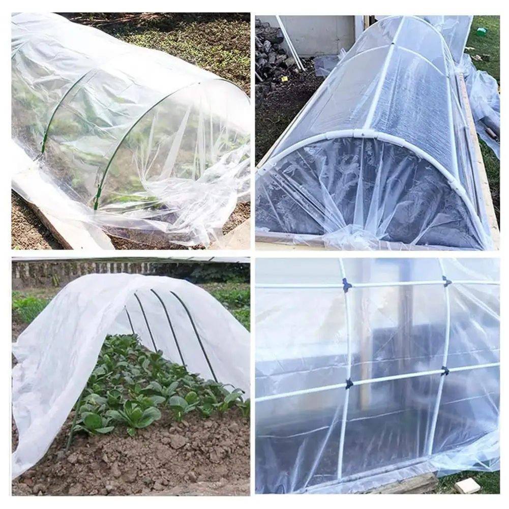 High- Greenhouse Tarp Heat-retaining Greenhouse Plastic Heavy Duty Polyethylene Greenhouse Plastic Sheeting for Outdoor Hoop