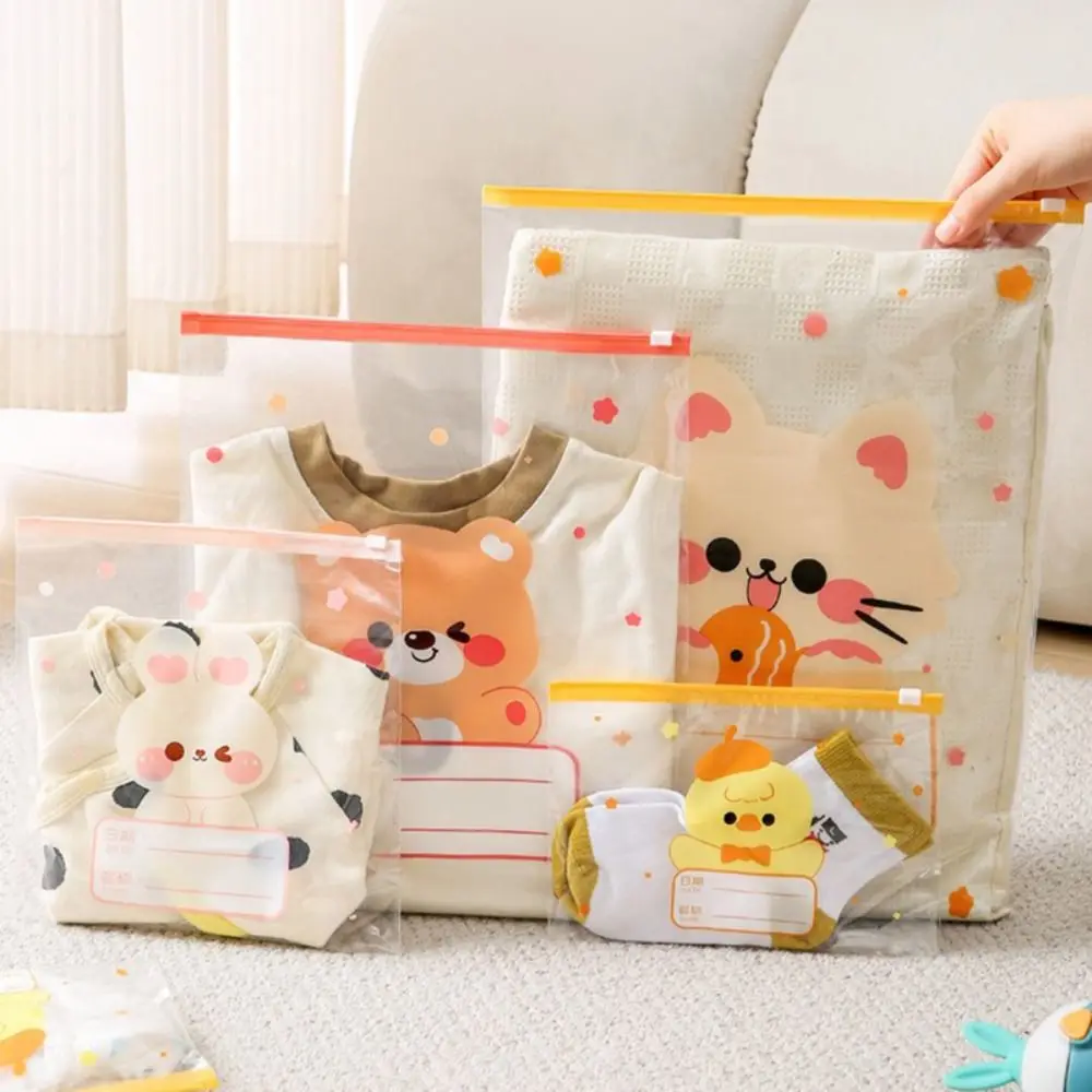 10PCS High Quality Multi-size Storage Bag Classified Portable Classified Sealed Bag Baby Clothes Storage Organizer Bag Travel