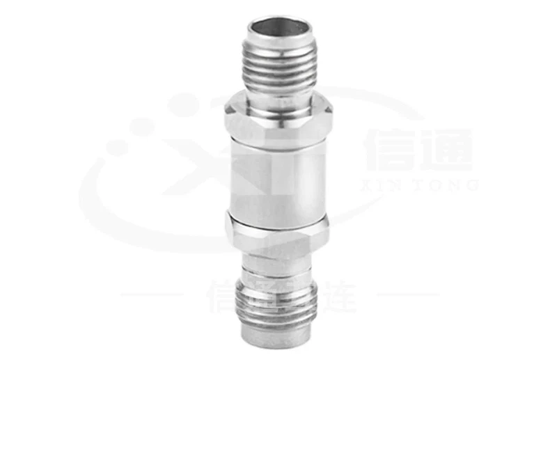 2.4mm-2.92mm RF coaxial adapter stainless steel DC~40GHz precision test