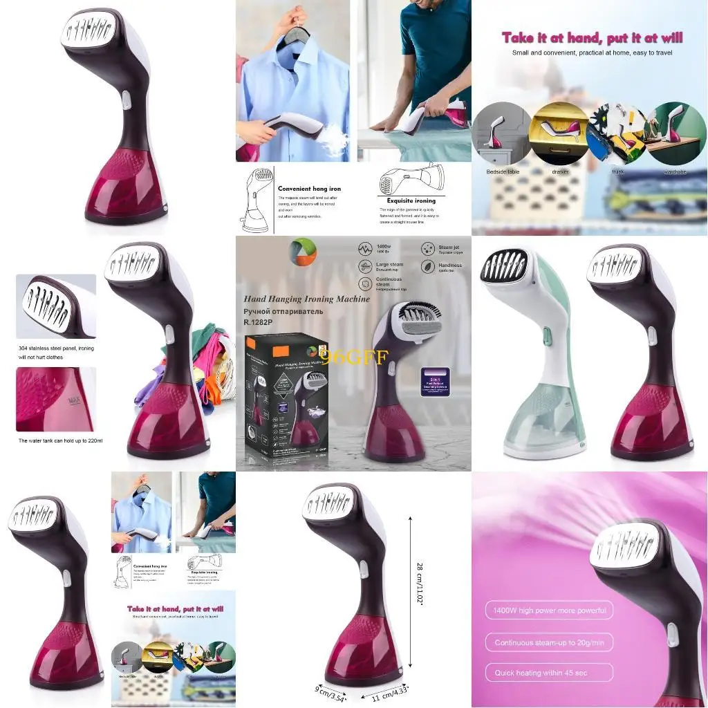 

Пароход 96GF 1400 Вт для одежды 220 мл съемный водопроводной канал для ручных каналов