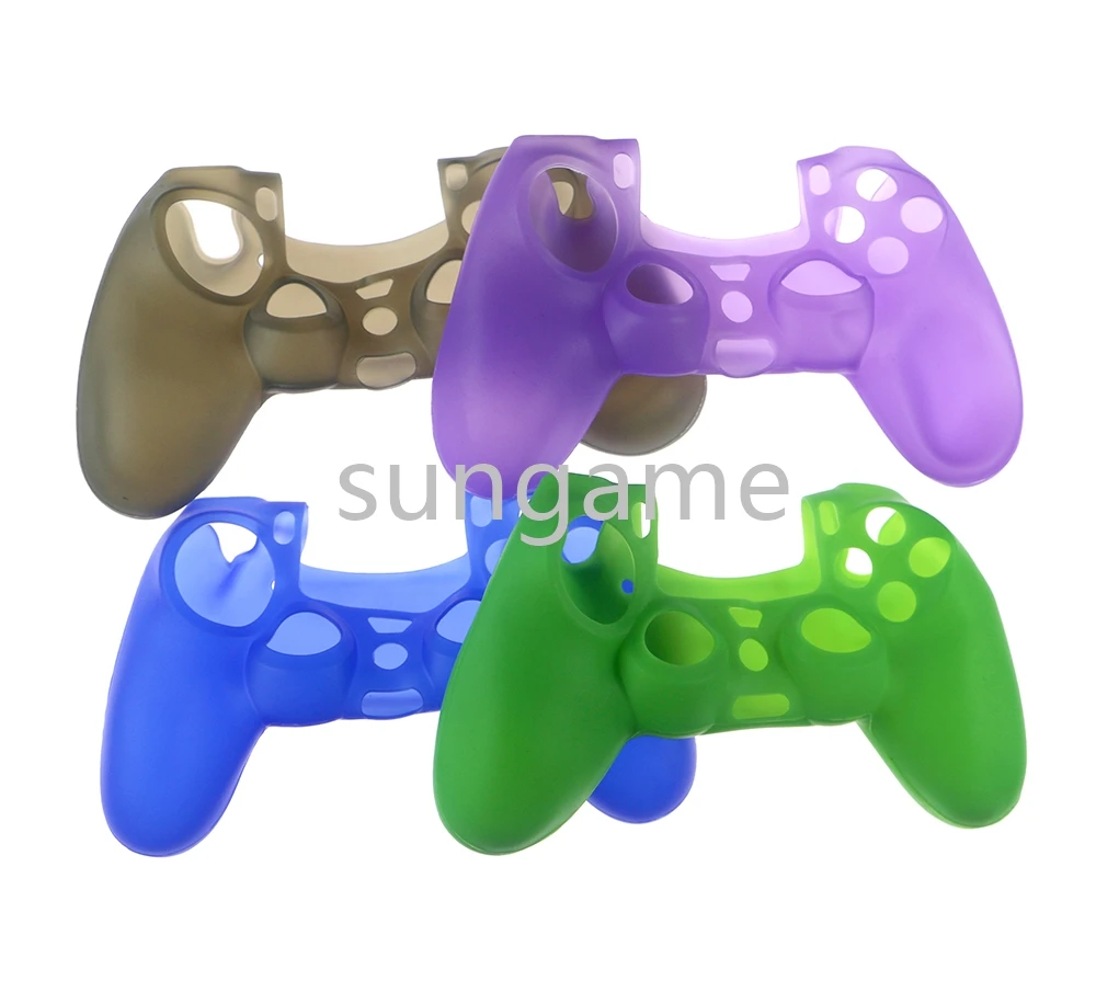 10 szt. Miękkie silikonowe etui ochronne na kontroler SONY Playstation 4 PS4