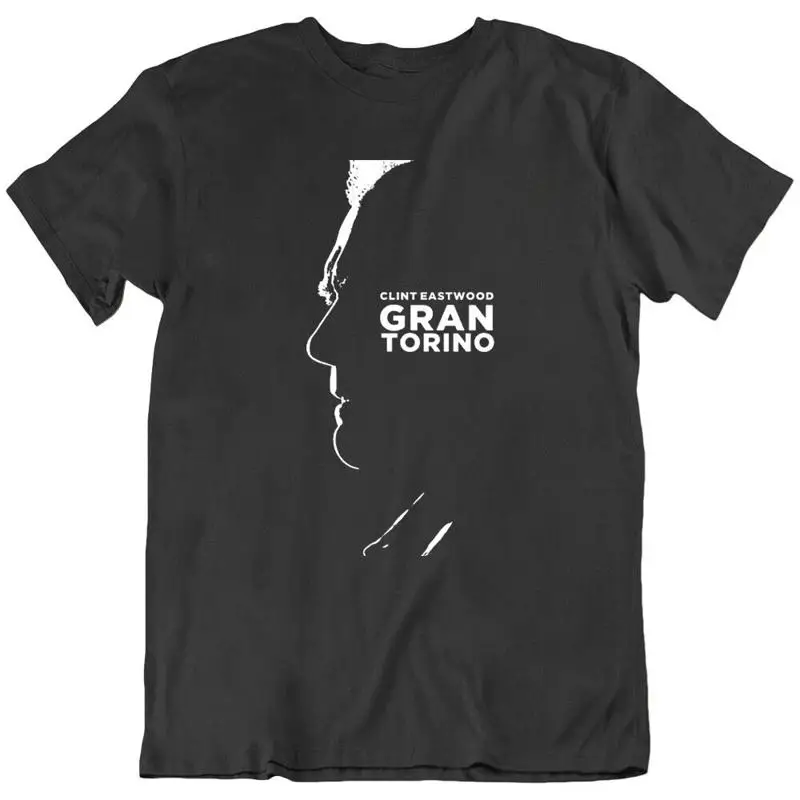Clinton Eastwood Face Vector Gran Torino Movie Car Funny T Shirt New