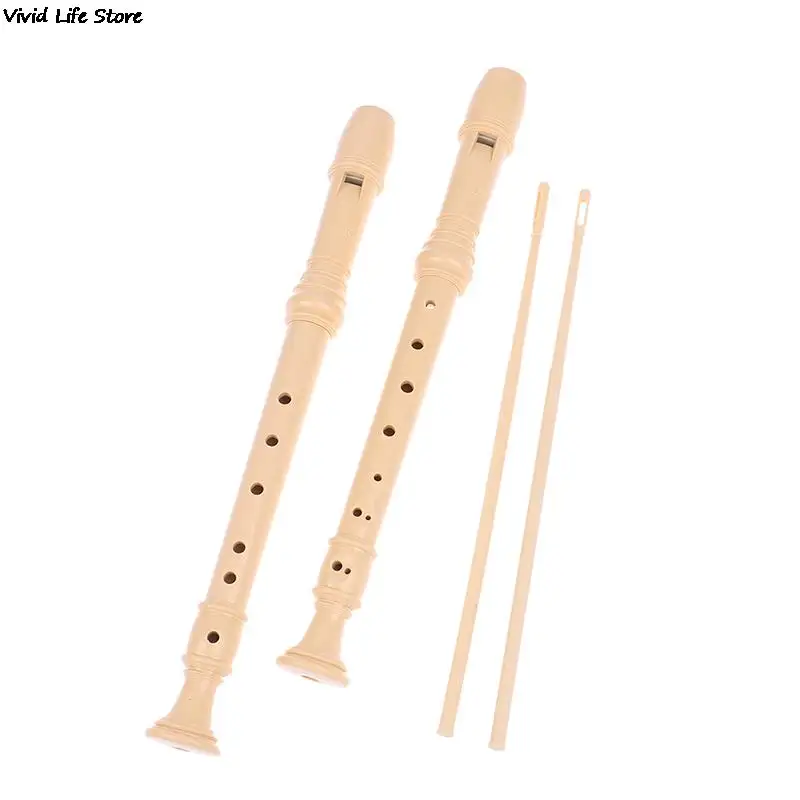 1Pc Professional Treble Flute registratore Soprano a 6/8 fori suono clarinetto in ABS strumento regolabile facile