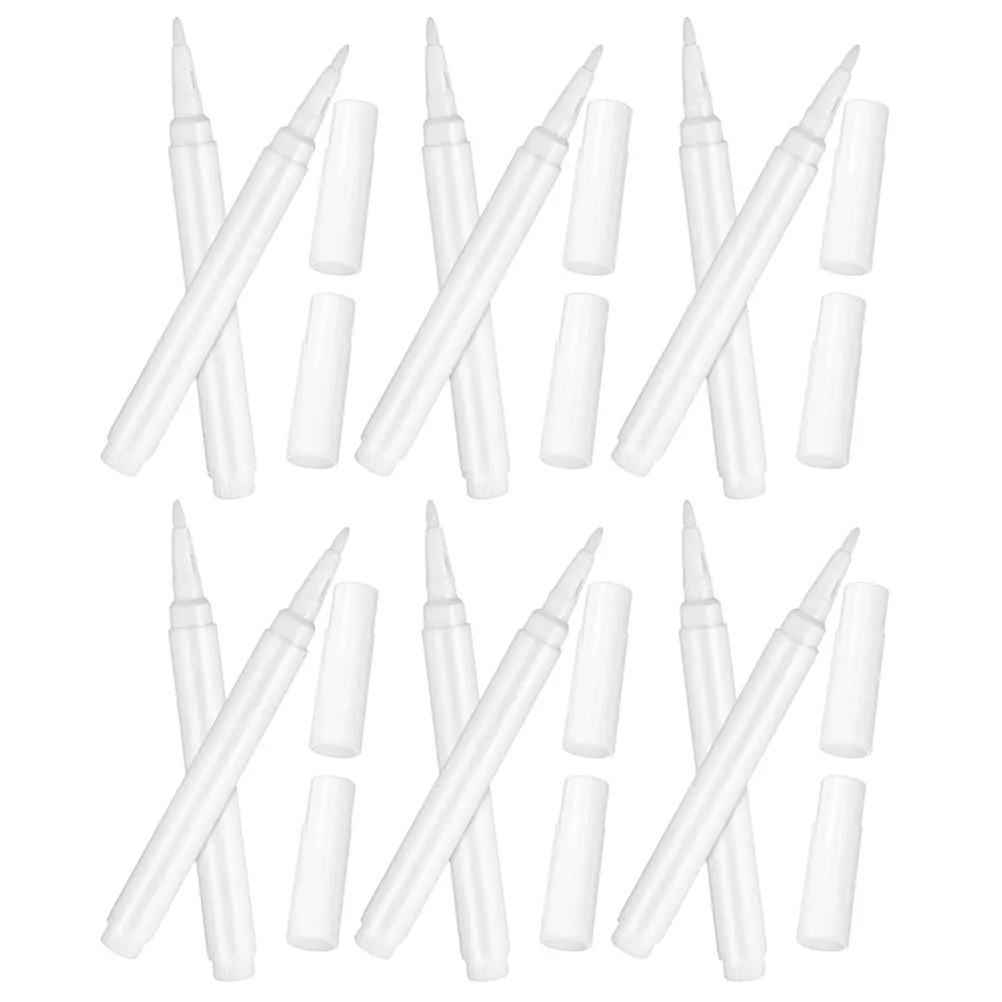 

12 Pcs Chalk Lamp Board Pen Black Dry Erase Markers Boards Pens for Chalkboard Erasable