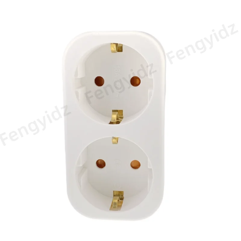 EU Plug Wall Socket Extender 1 To 3 Way European Conversion Plug Germany Standard Multiple Plugs Socket Adapter for Home