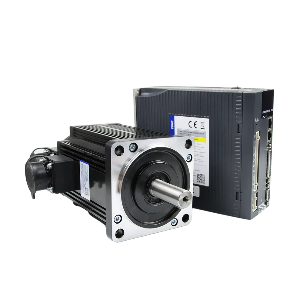 

7.5KW 3phase AC380V Motor 48Nm 1500rpm Flange180 180st-M48015 7.5kw Servo Motor with Driver Kit for CNC Milling
