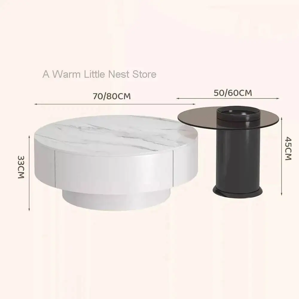 

Table Storage Modern Luxury Premium Simple Coffee Design Coffee Table Effect Unique Mesa Centro Salon Living Room Furniture