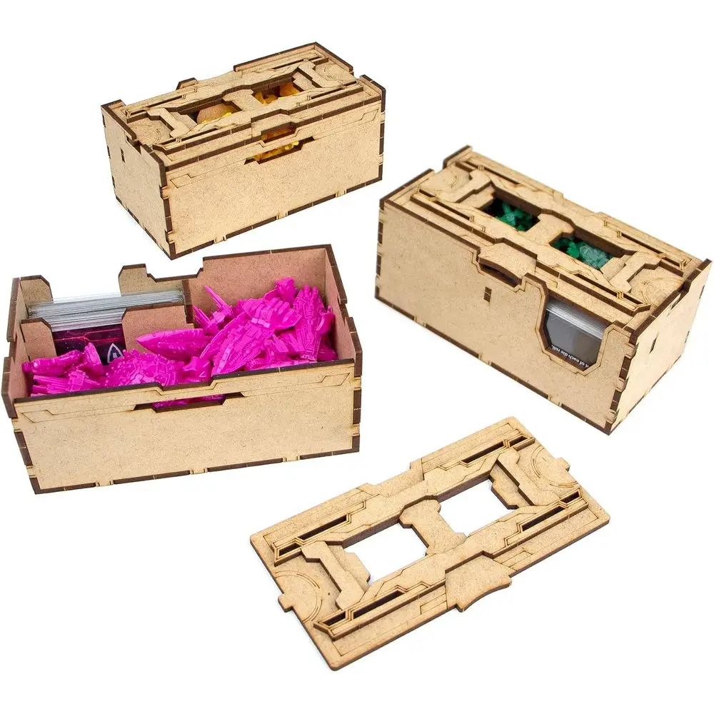 Twilight Imperium & Prophesy of Kings Expansion Organizer: Board Game Storage and Accessory Upgrade