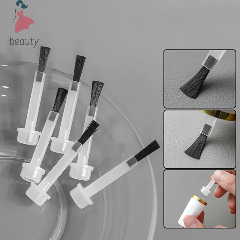 10/20/50 Pcs Disposable Nail Polish Brush Nail Polish Bottle Replacement Brush Nail Art Brush Liquid Applicators Manicure Tools