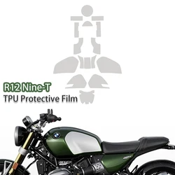 Fits R12NineT TPU PPF Tank Paint Protection Film Motorcycle Accessories Transparent Protective Sticker Film For BMW R 12 Nine T