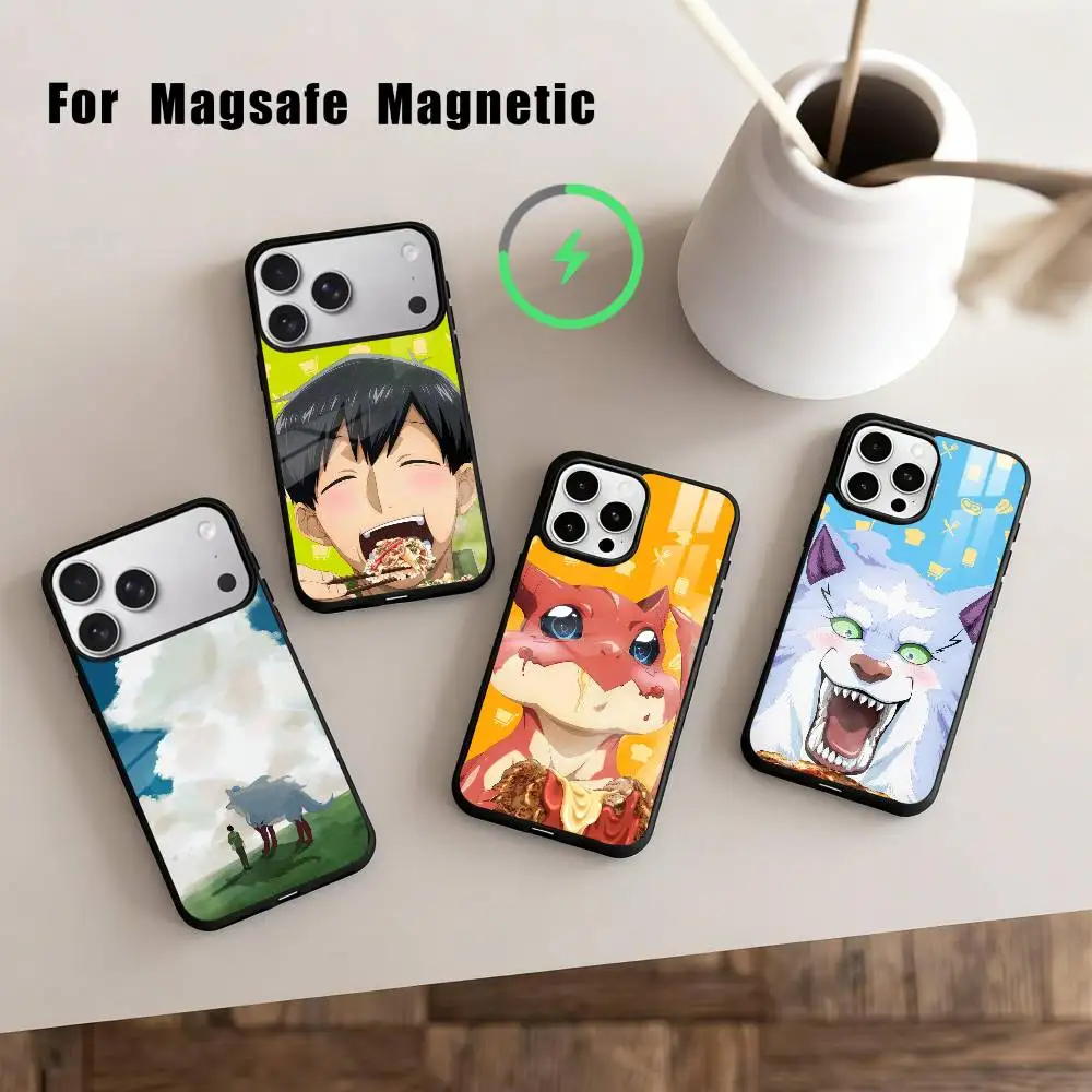 

Tondemo Sukiru de Isekai Horo Meshi Phone Case For iPhone 17,16,15,14,13,12,Plus,Pro,Max for Magsafe Magnetic Wireless Charging
