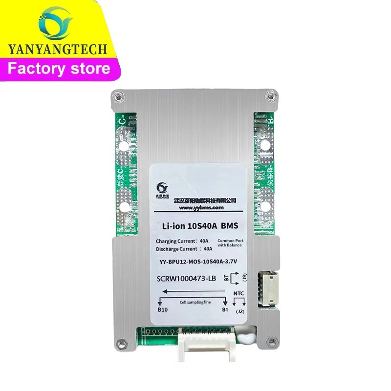 

Литий-ионный BMS для 10S 36V 50A Система управления аккумулятором Плата BMS для Escooter Литий-ионный аккумулятор 10S 36V NMC BMS Yanyang