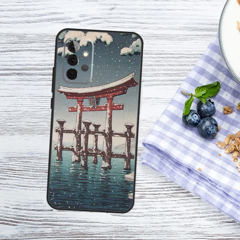 Ukiyo-e Japanese Art Case For Samsung Galaxy A55 A35 A25 A15 A54 A34 A14 A51 A71 A12 A32 A52 A13 A33 A53  Cover