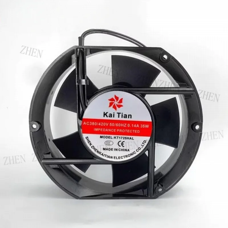 

Y ДЛЯ KaiTian KT1725HAL 17251 AC380V/420V 0.14A 35W Осевой охлаждающий вентилятор
