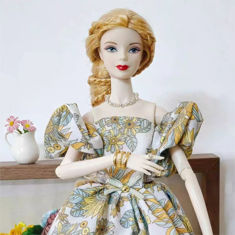 2025 Neue handgemachte Modeschmuck Ohrring Halskette Zubehör 30 cm Puppe Dress Up für Ihre 1/6 Skala Fr2 BJD BB FR Puppen Dekor