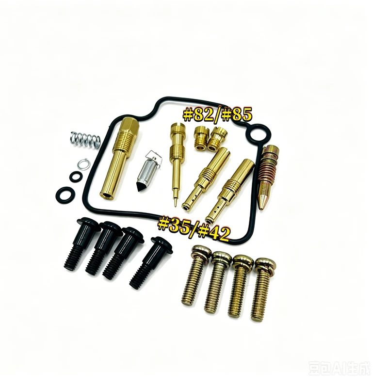 

Carburetor Repair Kit for Vespa LX125 LX 125 4T E3 2006-2011 Scooter Carb Rebuild Kit
