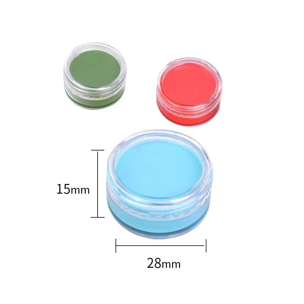 12 Color Fashion Fluorescent Eyeliner UV Light Neon Eyeliner Paste Makeup Cosmetic Waterproof White Yellow Green Eye Liner Cream