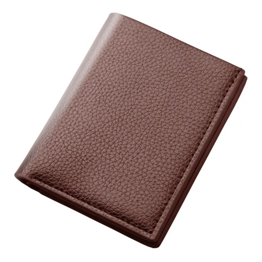 Solid Color Card Holder Thin for Men Men Wallet Blocking Luxury Organizer for Men