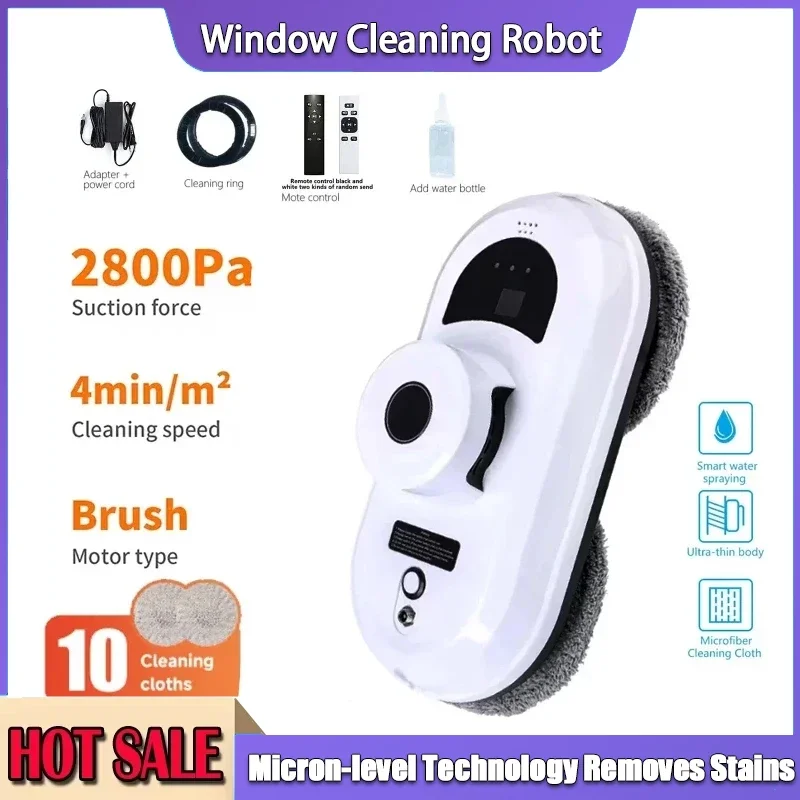 

Vacuum Cleaning Remote Control For Home Cleaning Anti-Fall Electric Windows Washer Glass Cleaner Window Cleaner Robot