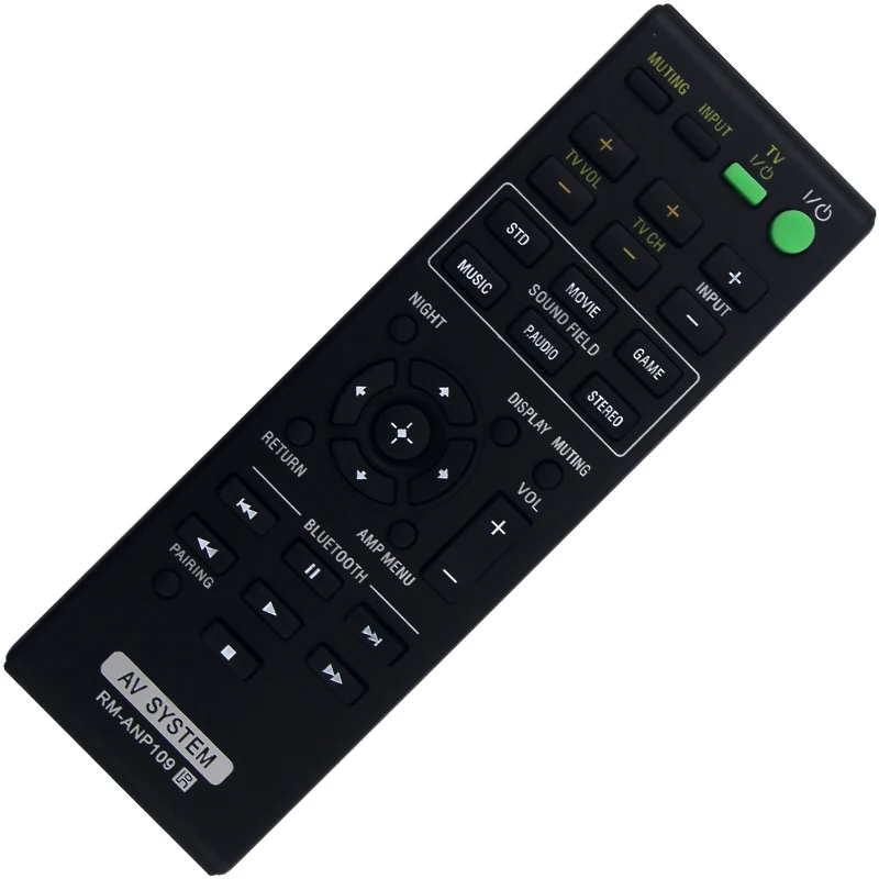 Compatible with Sony Audio HT-CT260 HT-CT260C  SA-WCT260H PN1H  Sub RM-ANP084 Remote Control RM-ANP109 Spare Parts Replacement