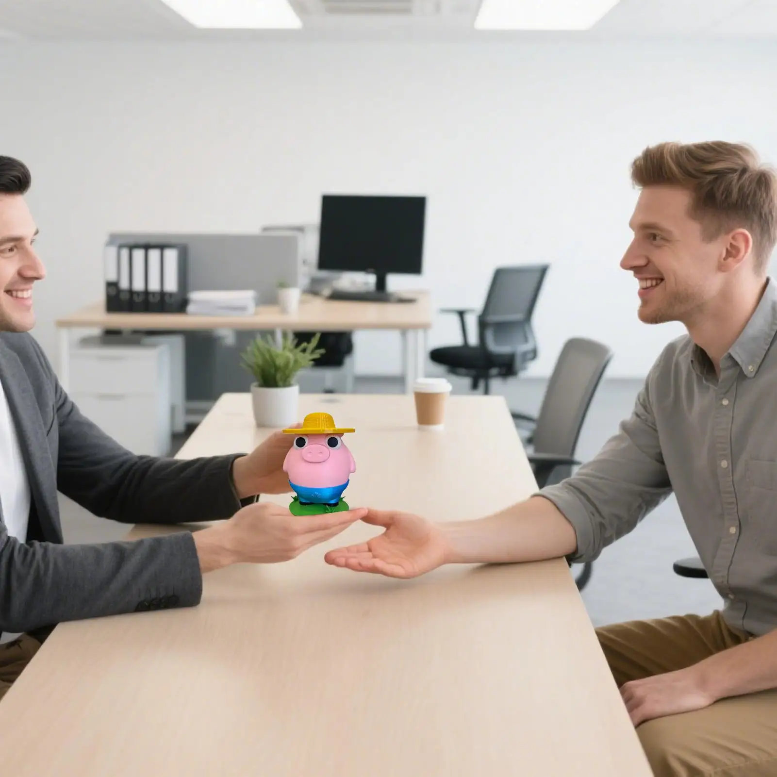 عملة البنك 3D المطبوعة الحيوان عملة بو النقدية البنك المزحة اللعب لطيف لطاولة التعليم المالي الأطفال المراهقين عيد ميلاد