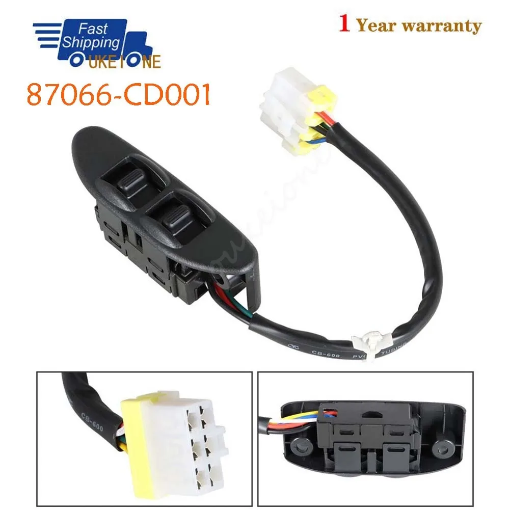 

87066-CD001 For Nissan 350Z 2003 2004 2005 2006 2007 2008 Front Left Driver Side Power Seat Switch Button Parts Car Accessories