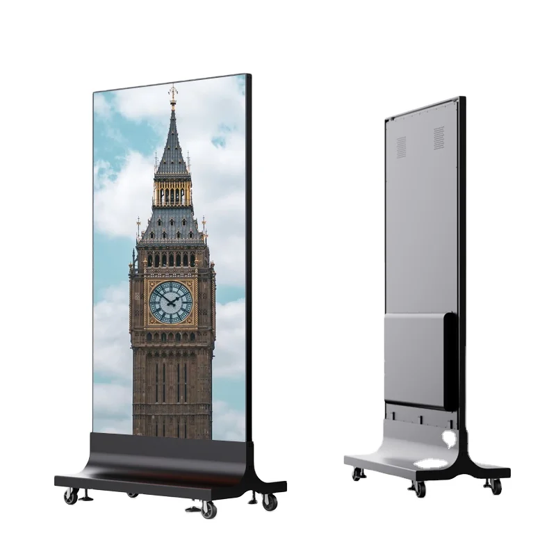 Affichage d'écran mené des étapes de film de rue de conception personnalisée économique