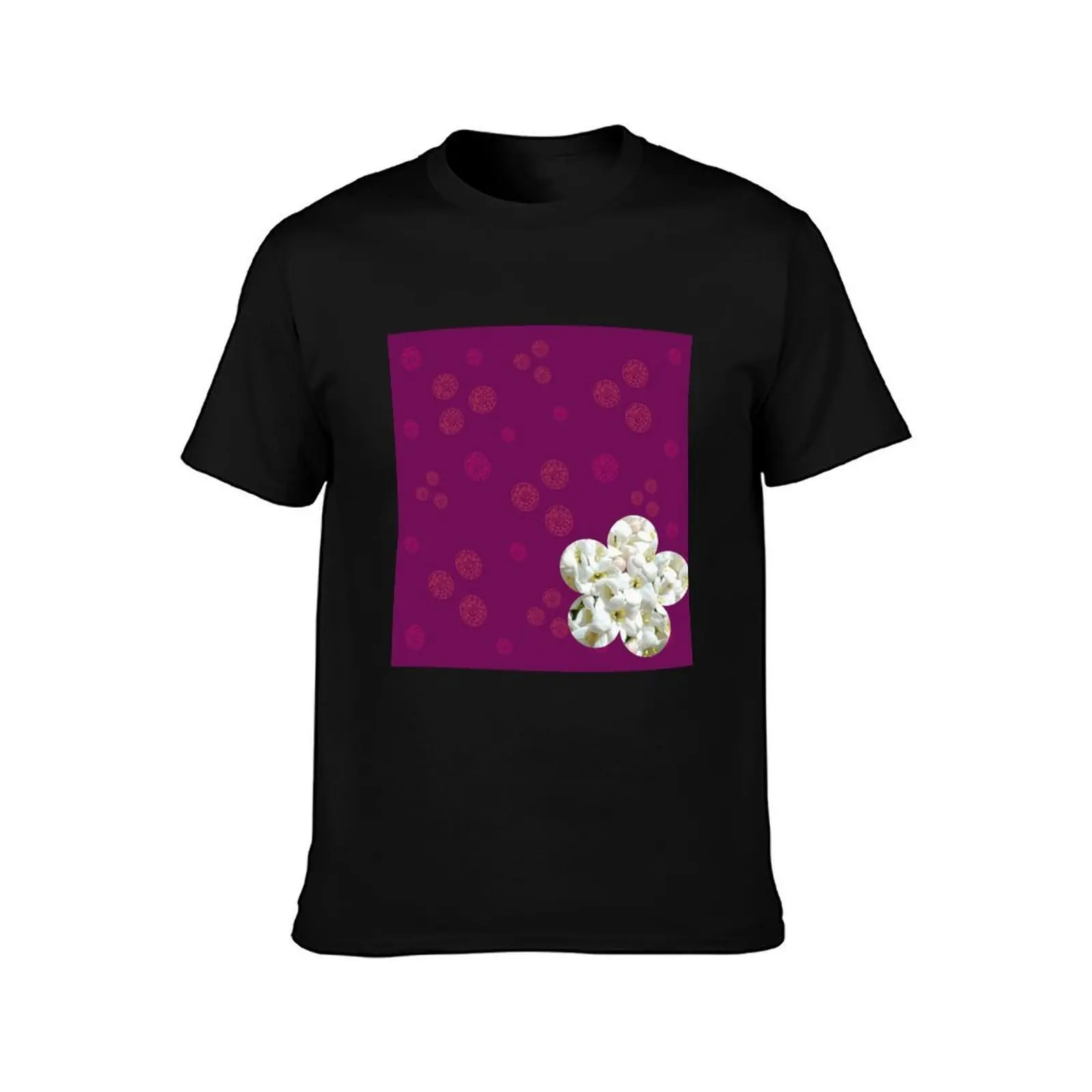Floral fusion T-Shirt Water Resistant Casual T-Shirt