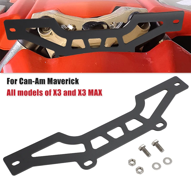 

Front Led Light Bar Mount Bracket For Can Am Maverick X3 2017‑2023 Lighting Mounting Brackets UTV Driving Spotlight Mount Holder