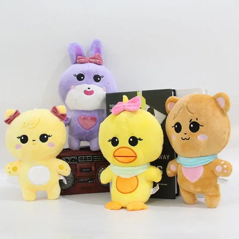 20cm Black and pinked Kpop Plush Doll World Tour JISOO JENNIE ROSE LISA Stuffed Plushie Pillow kwaii Pendants for Fans Gifts