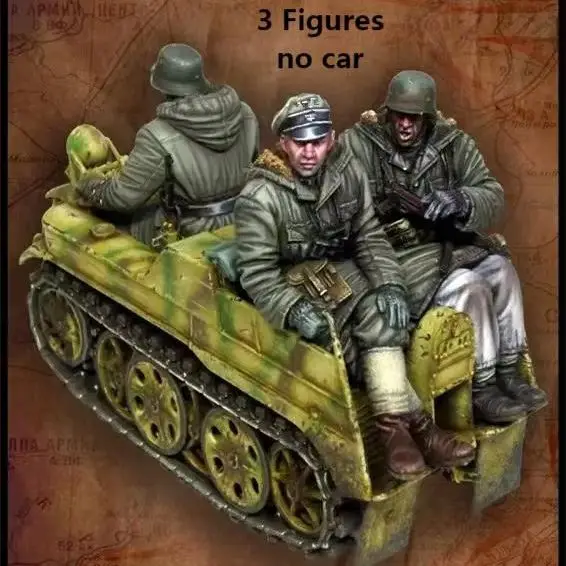 

Фигурка модели из смолы 1/35, комплект в разобранном и неокрашенном виде
