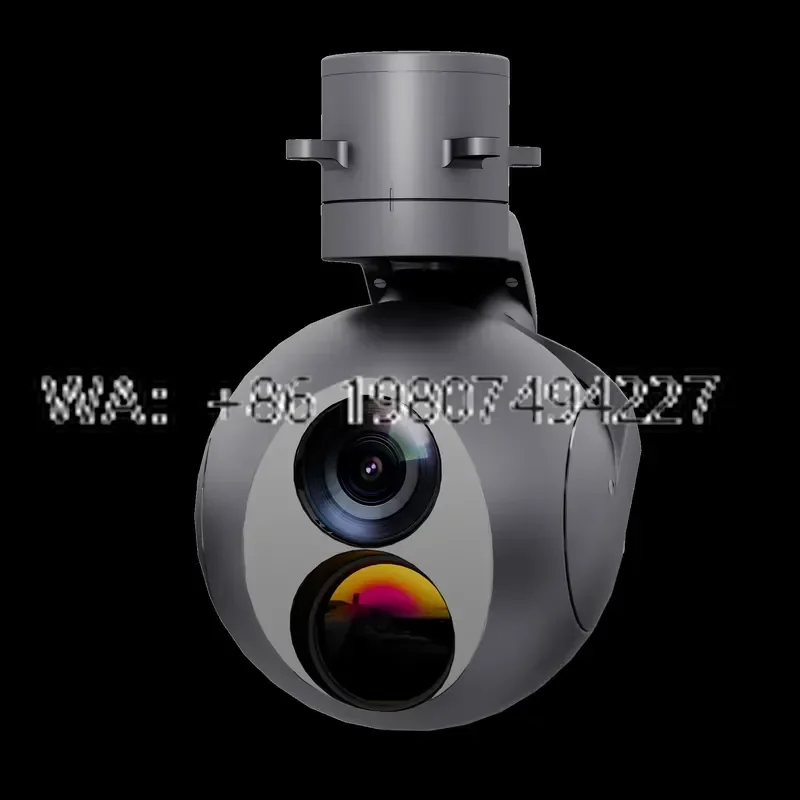 Heimdallr126T2-01 Dual-Sensor Payload 30x Zoom AI Detection for General Aviation Aircraft