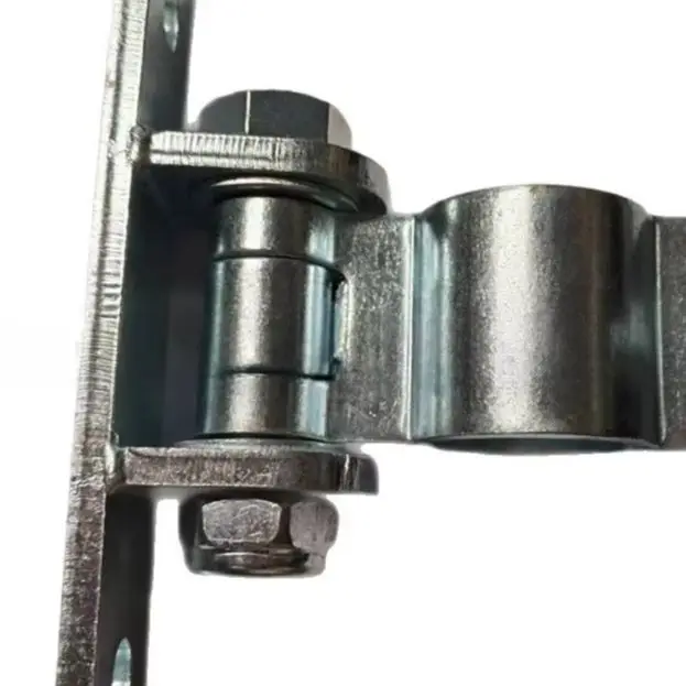 

2 Pcs Thickened Carbon Steel Farm Fence Hinge Kit Rust Proof For Heavy Garden Gate Door Hardware Barn Entry Fitting