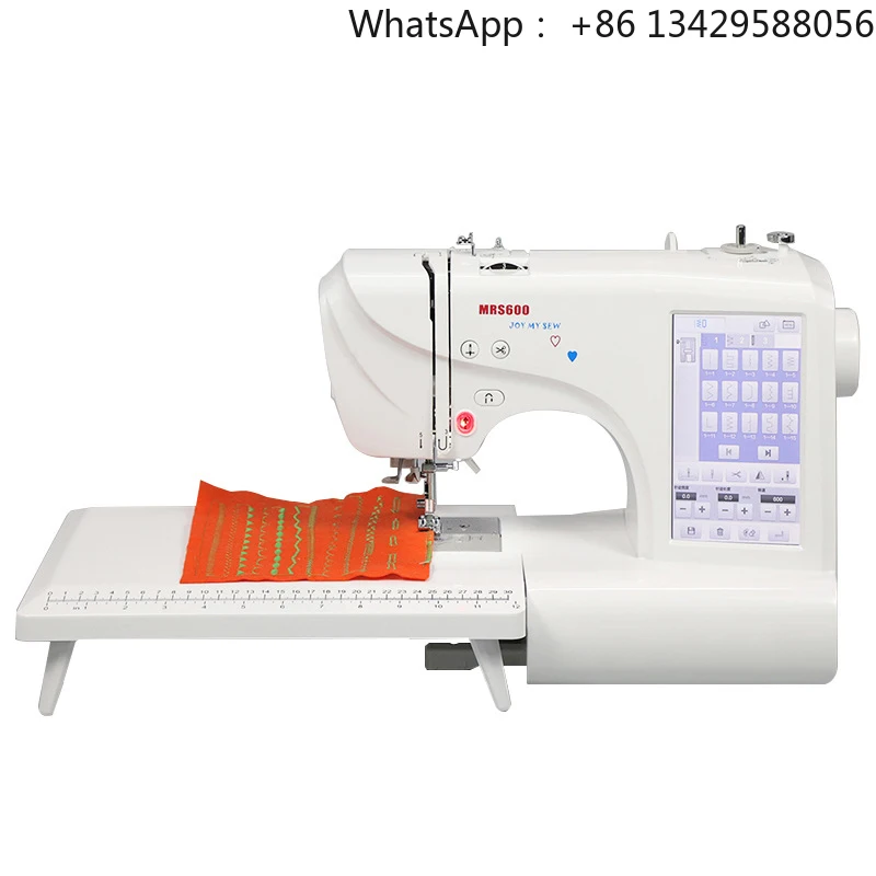 

MRS600 Computerized Sewing Machine 132 Types of Sewing Stitches, 7-Inch Touch Screen Display Embroidery Equipment 220V/110V