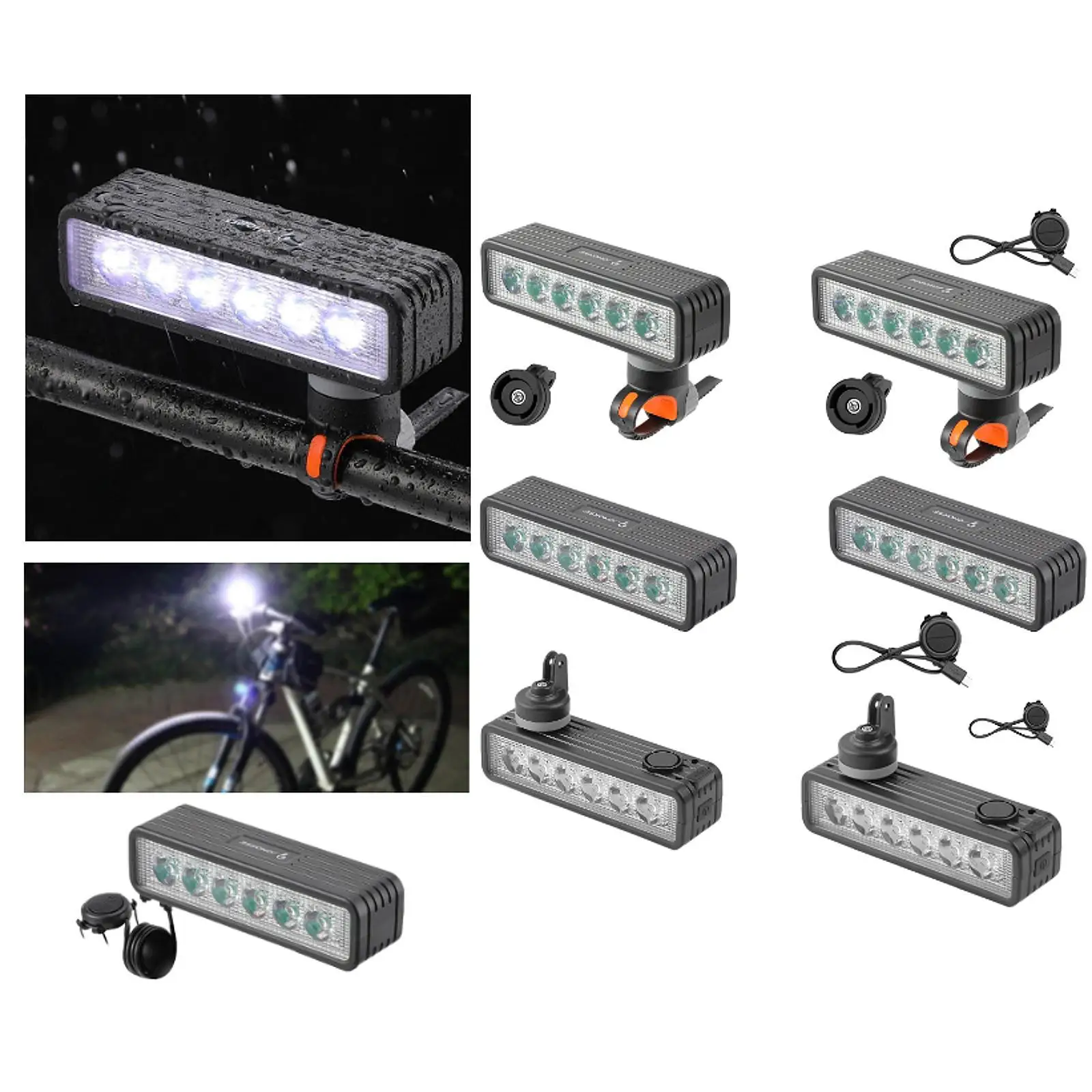 Bike Light Bicycle Light Front 4 Light Modes Super Bright Cycling Head Light 500 Lumen Bicycle Accessories USB Rechargeable