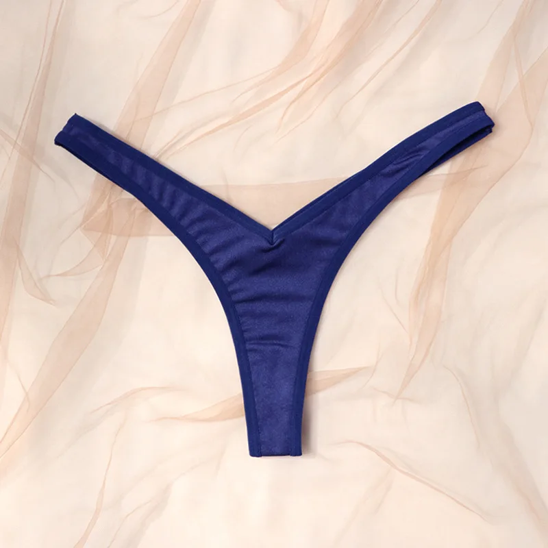Sexy einfache Low Waist Slips Damen Großhandel Tanga neue Hüfthebehose in Europa und Amerika – Detail 12