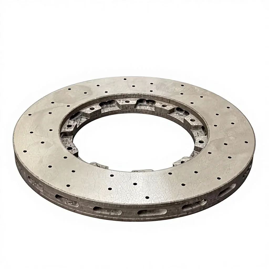 Racing Car Brake System Carbon Long Fiber Ceramic Brake Disc Rotor OEM F40 Brake Caliper Kit for  Model 3 Model S Model Y X