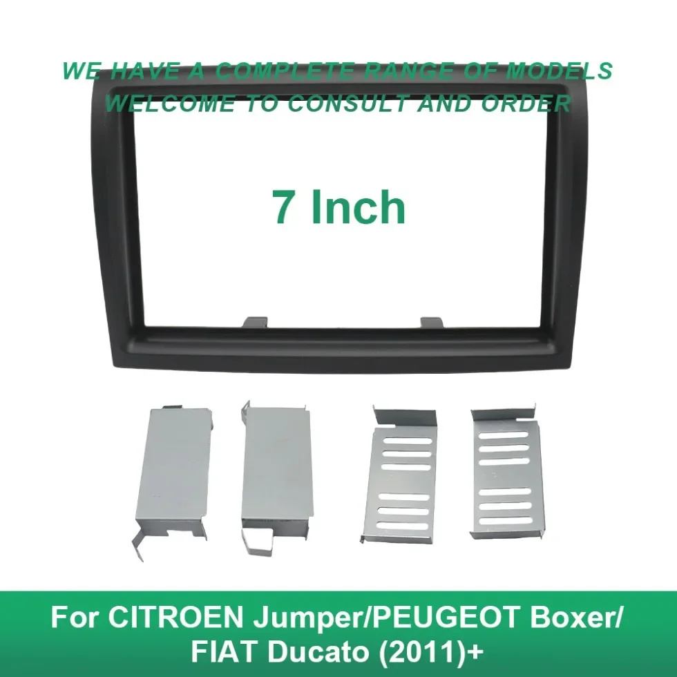 

Car Radio Fascia For CITROEN Jumper/PEUGEOT Boxer/FIAT Ducato (2011) Android Player Dash Panel Head Unit 2 Din DVD GPS MP5 Frame