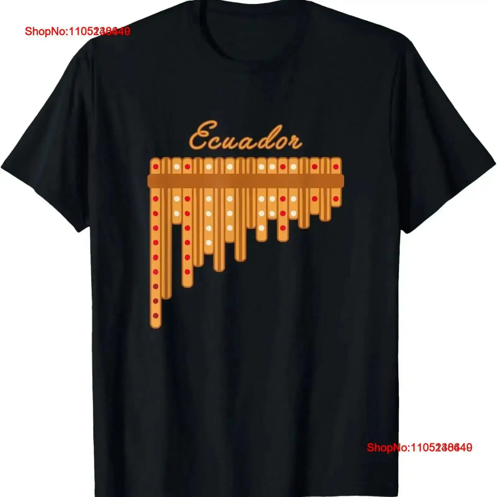 Ecuadorian Rondador Instrument Ecuador T Shirt vintage Washed Breathable streetwear Top For Everyday Wear Stretched vintage