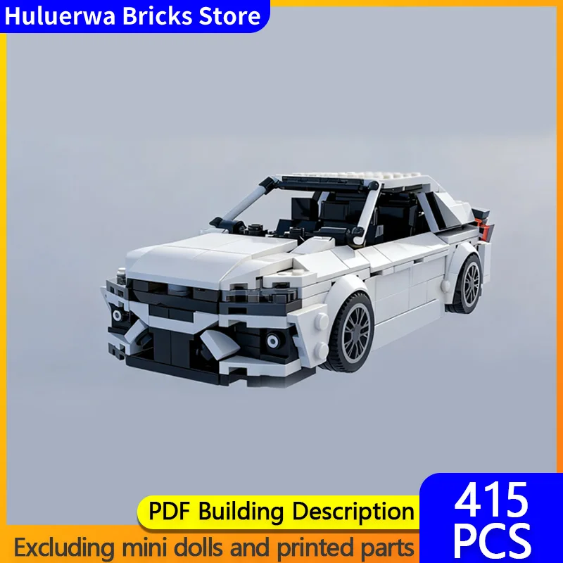 

Модель скоростного гоночного автомобиля MOC, строительные кирпичи Civic 2020, классический семейный седан, модульная технология, детские праздничные подарки, игрушки, костюм