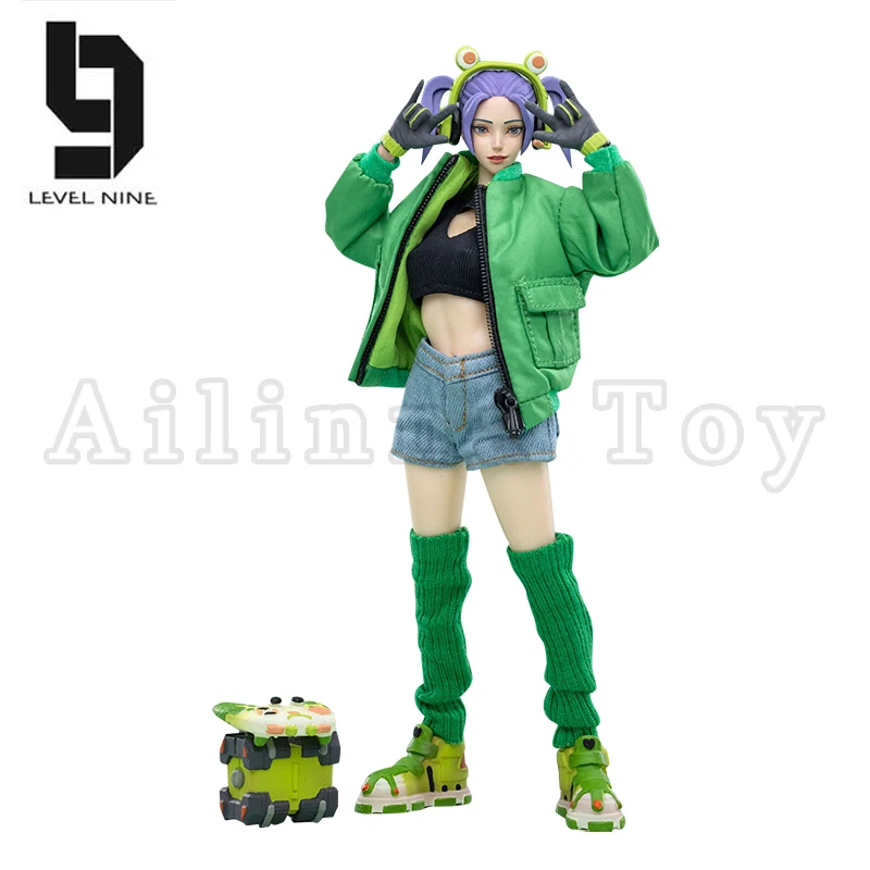 JOYTOY Level Nine 1/12 Figurka akcji Frontline Chaos Candyfrog Anime Model wojskowy
